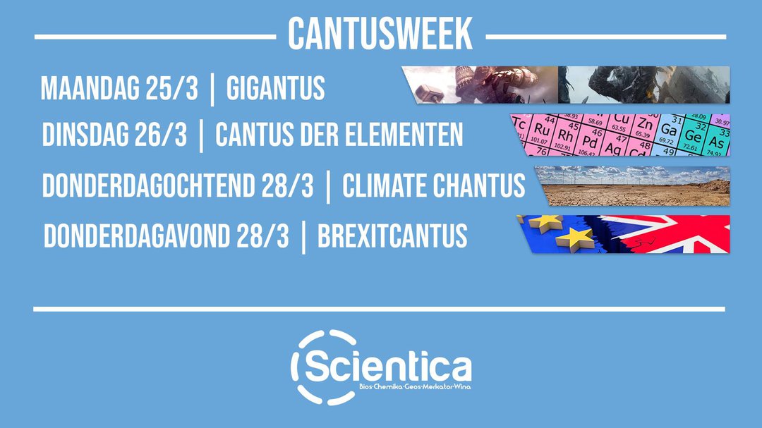 Scienticantusweek 2019